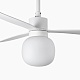 Люстра вентилятор Amelia L Led Ball White DC (33760-25FAR)