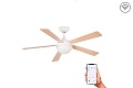Люстра-вентилятор Izaro Led DC Smart 33514WPFAR