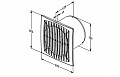 Вытяжной осевой вентилятор Evo Decor 150 LL (11303ARI)