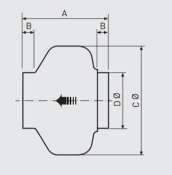 Канальный вентилятор VENT 150N (5145888800)