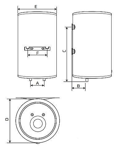 Электрический водонагреватель TINOSS RWH-TS10-RS (1189117BR)