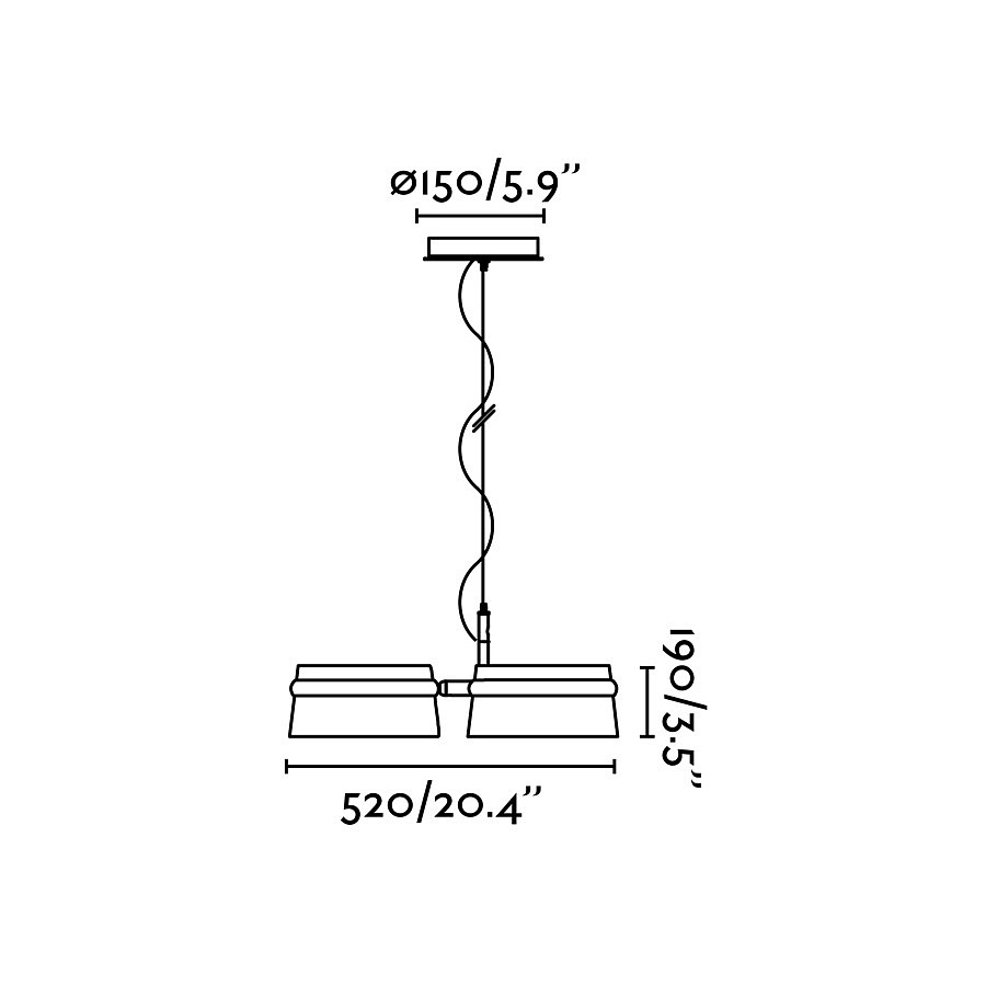 Подвесной светильник Stood black+wood (29567FAR)