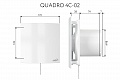 Вытяжной осевой вентилятор Quadro 4-02 (133870)