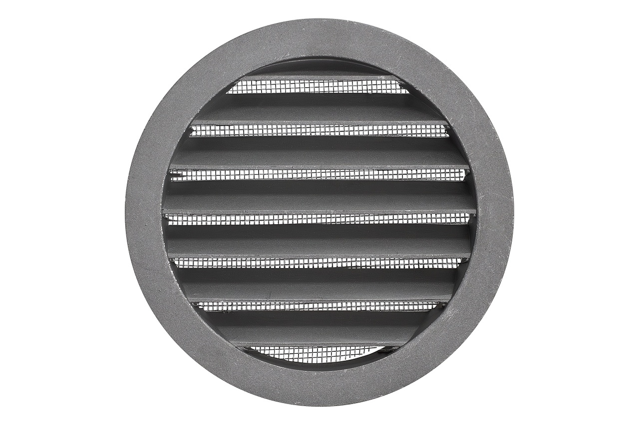 Вентиляционная решётка круглая с металлической сеткой Ариус РКМ - 160 136263