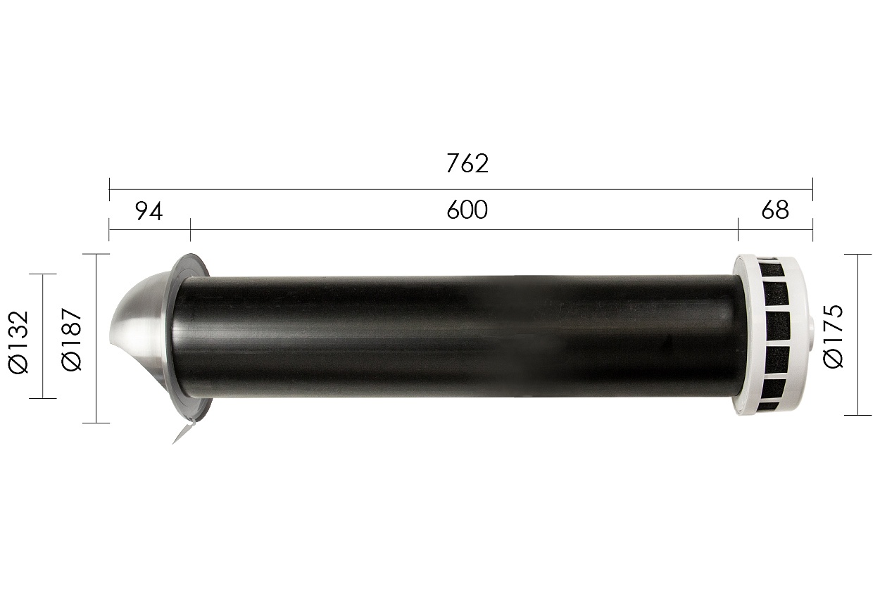 Супер КИВ-125 600 (135225) приточный клапан