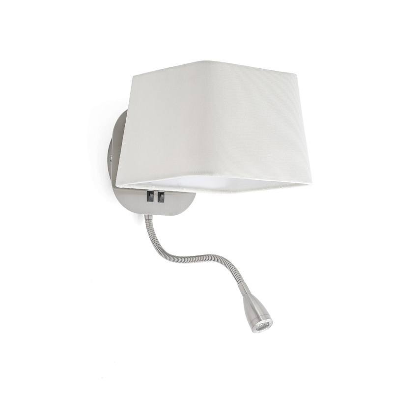 Светильник настенный Sweet nickel+white (29935FAR)