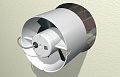 Вытяжной бытовой бесшумный Punto Ghost 90/3,5 (11110-1VRT)