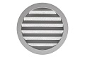 Вентиляционная решётка круглая с металлической сеткой Ариус РКМ - 125 136261