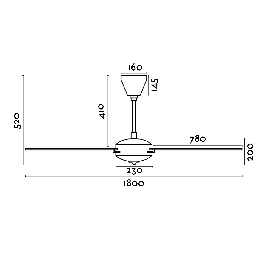 Потолочный вентилятор Aoba (33349FAR)
