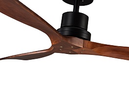 Потолочный вентилятор DREAMFAN Lantau Black Wood DC 132 (33501DC)