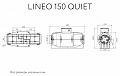 Канальный вентилятор Lineo 150 T Quiet (17192VRT)