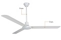 Потолочный вентилятор DREAMFAN Simple 142 50142-1DFN