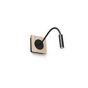 Светильник настенный Mood black+wood (20060FAR)