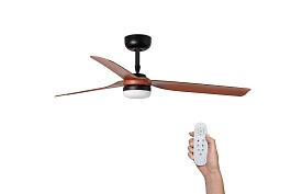 Люстра-вентилятор Punt Led Brown DC (33817-21FAR)