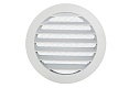 Вентиляционная решетка металлическая антивандальная ARIUS Usav-125 white решетка металлическая, 125 мм, белая RAL 9016M (136232)