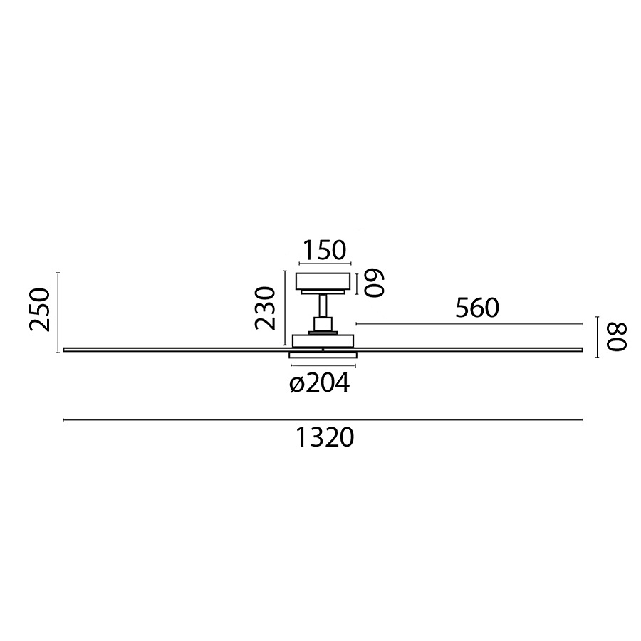 Потолочный вентилятор Siros White DC Smart (33804WPFAR)
