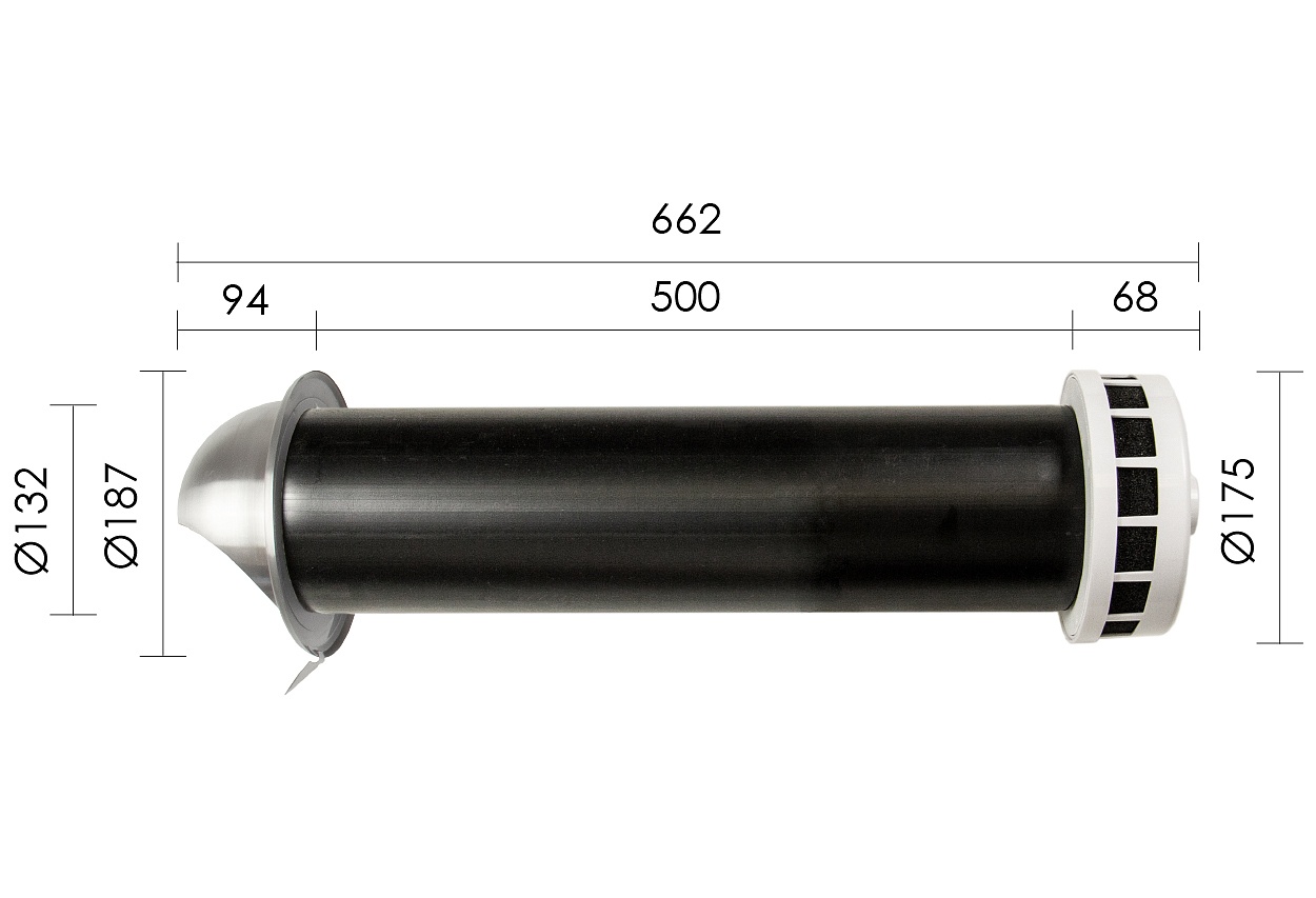 Супер КИВ-125 500 (135224) приточный клапан