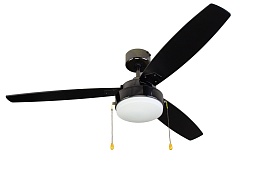 Люстра вентилятор DREAMFAN Fusion Black Chrome 132 50132-1DFN