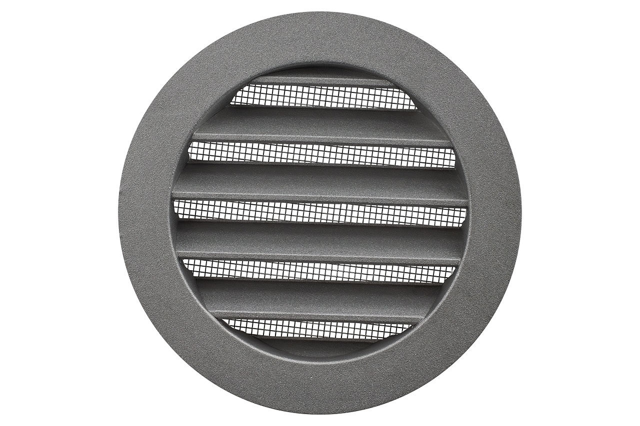 Вентиляционная решётка круглая с металлической сеткой Ариус РКМ - 100 136260