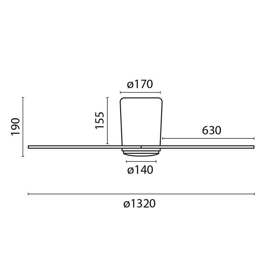 Потолочный вентилятор Nias Nickel DC (33472NFAR)