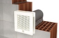 Вытяжной бытовой бесшумный вентилятор Punto Evo ME 100/4 LL (11260-1VRT)