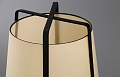 Лампа настольная Akane black+beige (28370FAR)