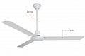 Потолочный вентилятор DREAMFAN Simple Fan 142 (50142DFN)