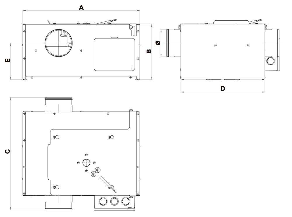 Канальный вентилятор CA IL 125 QUIET (16261VRT)