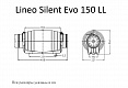 Канальный вентилятор Lineo Silent Evo 150 LL (18202ARI)