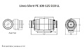Канальный вентилятор ARIUS Lineo Silent PE 100-125 ECO LL (18401ARI)