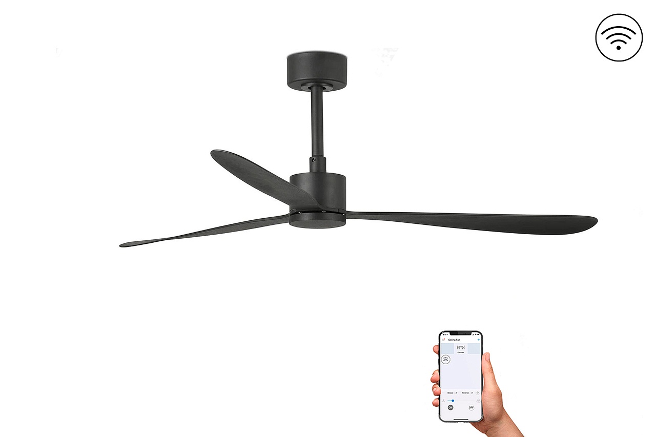 Потолочный вентилятор Amelia L Black Smart (33761WPFAR)