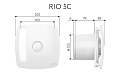 Вытяжной осевой вентилятор Rio 5C (133993)