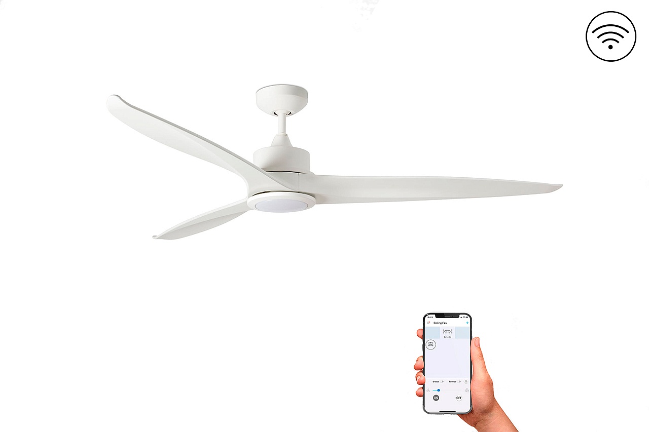 Люстра-вентилятор Tonic Led White DC Smart (33551WPFAR)