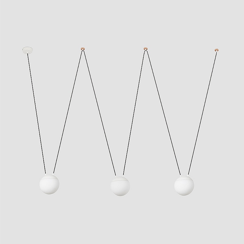 Подвесной светильник Mine white (28209-3LFAR)