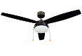 Люстра вентилятор DREAMFAN Fusion Black Chrome RC 132 (90208DFN)
