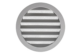 Вентиляционная решётка круглая с металлической сеткой Ариус РКМ - 125 136261